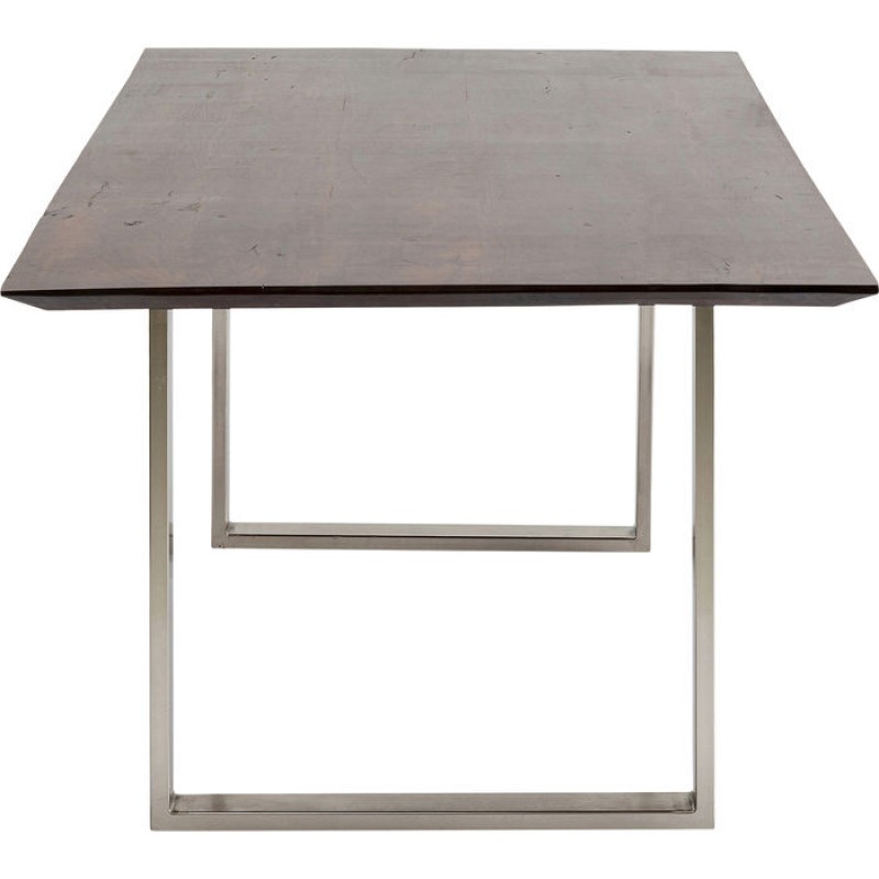 Table Symphony Dark Chrome 160x80